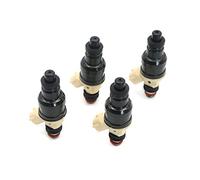 VVKFTPer Chevy per Tracker 1.6L 1998 4pcs Auto Motore Ad Alta Impedenza Ugello Iniettore Adattatore Carburante Motore Iniettore Common Rail 15710-58B00 Ugelli per iniettori di Carburante