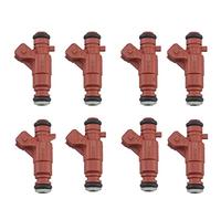 VVKFTPer VW per Gol per Voyage 1.0L 8V 2007-2014 8pcs Auto Adattatore Ugello Common Rail Flusso Motore Abbinato Valvola Iniettore Carburante 0280157111 Ugelli per iniettori di Carburante