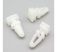 VVO Fasteners- Clip Bianche in Plastica. Per Copertura della soglia interna della porta. Compatibile con BMW 3er, X3, 5er, 7er, (10 pezzi)