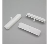 VVO Fasteners- Clip Bianche in Plastica. Per Guida della slitta del finestrino anteriore. Compatibile con Fiat Multipla, Punto, Panda, (2 pezzi)