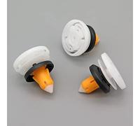 VVO Fasteners- Clip Bianche in Plastica. Per Pannello della porta posteriore. Compatibile con Jeep Renegade, (10 pezzi)