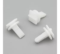 VVO Fasteners- Clip Bianche in Plastica. Per Rivestimento interno del montante. Compatibile con Ford C-Max, Fiesta, Fusion, Kuga, Mondeo, Transit Connect, (10 pezzi)