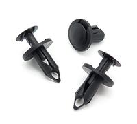 VVO Fasteners- Clip Nere in Plastica. Per Estensione e modanatura del passaruota anteriore. Compatibile con Ford Puma, (10 pezzi)