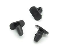 VVO Fasteners- Clip Nere in Plastica. Per Guarnizioni. Compatibile con Renault Megane, (10 pezzi)