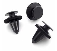 VVO Fasteners- Clip Nere in Plastica. Per Modanatura esterna. Compatibile con Fiat Panda, (10 pezzi)