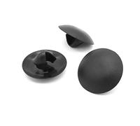 VVO Fasteners- Clip Nere in Plastica. Per Rivestimento laterale interno. Compatibile con BMW 2er, (10 pezzi)