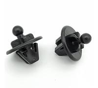 VVO Fasteners- Clip Nere in Plastica. Per Supporto della mensola del bagagliaio. Compatibile con Ford Fiesta, Fusion, (2 pezzi)