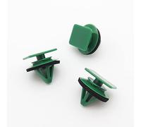VVO Fasteners- Clip Verdi in Plastica. Per Minigonna laterale, Rivestimento del sottoporta. Compatibile con Mazda MX-5, CX-3, (10 pezzi)
