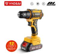 VVOSAI 20V Trapano elettrico senza spazzole 50NM Cacciavite a batteria Batteria agli ioni di litio Mini cacciavite elettrico Strumento serie MT