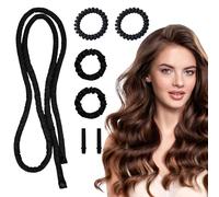 VVQWCY Heatless Curls - Set di ricci per ricci durante la notte, senza calore, con 2 fasce per capelli per tutti i tipi di capelli