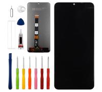 Vvsialeek Display LCD di ricambio compatibile con Realme Note 50 LCD Touch Screen con Toolkit con funzione di impronte digitali