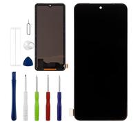 Vvsialeek Nuovo LCD Touch Screen Digitizer Assembly Compatibile con Xiaomi Redmi Note 12S 4G 2303CRA44A, 23030RAC7Y, 2303ERA42L [6,4 pollici] con strumenti di riparazione, con lunetta