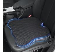 vvvyfx 1 Pezzo Cuscino Sedile Auto Anteriore per Renault Clio 5 (V) I 2019-2024, Cuscinetti per Sedile Auto,per Sedile Anteriori Senza Schienale,Antiscivolo,Morbido,Black1