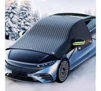 vvvyfx Copertura Parabrezza Auto per Dacia Sandero 3 (III) DJF I 2021-2024, Protezione Copri Parabrezza Auto per Inverno e Estate,Telo Auto Esterno Antigrandine,Antighiaccio