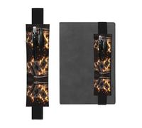 VVXBHGR Astuccio nero in pelle PVC con stampa di carte da gioco 2 in 1, antiscivolo, essenziale per conti di viaggio, Nero , taglia unica, Zaino Scuola