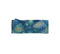 VVXBHGR Blooming - Fascia per capelli con fiocco per bambini con stampa di fuochi d'artificio, morbida, delicata sulla pelle ed elastica, in poliestere, per neonati da 0 a 6 mesi