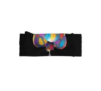 VVXBHGR Cerchietto per bambini con piume e palloncini, in poliestere, morbido, delicato sulla pelle ed elastico, per neonati da 0 a 6 mesi