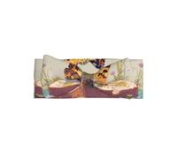 VVXBHGR Cerchietto per bambini con stampa farfalla sul pane, morbido, delicato sulla pelle ed elastico, in poliestere, per neonati da 0 a 6 mesi