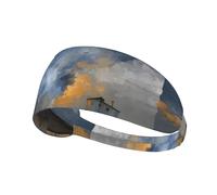 VVXBHGR Country under the stars - Fascia elastica per esercizi, per uomini e donne, morbida, ad asciugatura rapida