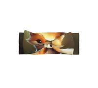 VVXBHGR Cute Baby Fox Prints - Fascia per bambini con fiocco, morbida, delicata sulla pelle ed elastica, in poliestere, per neonati da 0 a 6 mesi