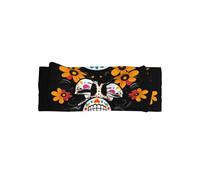 VVXBHGR Day of the Dead Prints, fascia per capelli con fiocco, morbida, delicata sulla pelle ed elastica, in poliestere, per neonati da 0 a 6 mesi
