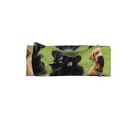 VVXBHGR labrador retriever - Fascia per capelli con fiocco, morbida, delicata sulla pelle ed elastica, in poliestere, per neonati da 0 a 6 mesi