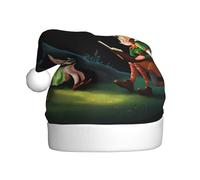 VVXBHGR L'elfo di apprendimento libri magici stampa cappello di Natale per adulti materiale è morbido e leggero