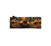 VVXBHGR Lights on a sailboat Prints, fascia per bambini con fiocco, morbida, delicata sulla pelle ed elastica, in poliestere, per neonati da 0 a 6 mesi