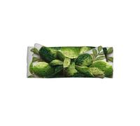 VVXBHGR Little green cookies - Fascia per capelli con fiocco, morbida, delicata sulla pelle ed elastica, in poliestere, per neonati da 0 a 6 mesi