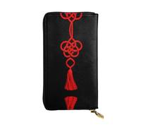 VVXBHGR Portafoglio lungo in pelle con stampa con scritta "May All Your Wishes Come True Stampe", comoda e leggera, chiusura con cerniera per riporre monete e carte di credito.