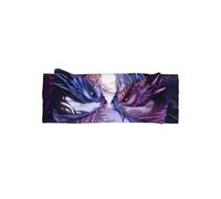 VVXBHGR Purple and Wirte - Fascia per capelli con fiocco per bambini, morbida, delicata sulla pelle ed elastica, in poliestere, per neonati da 0 a 6 mesi