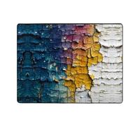 VVXBHGR Tappeto antiscivolo 160 x 121,9 cm vernice crackle stampe buon assorbimento d'acqua adatto per cucina, bagno e soggiorno