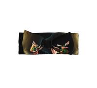 VVXBHGR The Elf of Learning Magic Books - Fascia per capelli con fiocco, morbida, delicata sulla pelle ed elastica, in poliestere, per neonati da 0 a 6 mesi