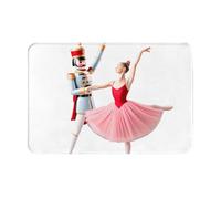 VVXBHGR Zerbino 40,6 x 61 cm Soldier and beauty Stampe idroassorbente antiscivolo per porte d'ingresso, ingressi e bagni