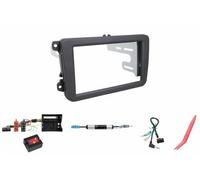 VW Amarok, Beetle, Eos, kit di installazione autoradio 2 DIN pannello radio +...