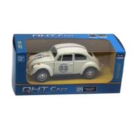 VW BEETLE HERBIE IL MAGGIOLINO 53 QHT CAR COLLECTION SCALE 1:32 AUTO COLLEZIONE