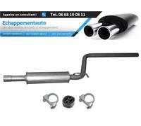 VW Caddy Maxi III 1.6 75kW (2007- 2015) Silenziatore Centrale Scarico 2K3253209