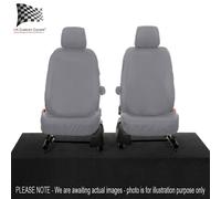 VW Caddy Maxi Vita Anteriore Seat Cover - Con Braccioli (2021 IN Poi) Grigio 810