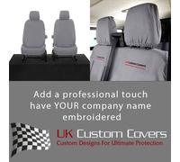 VW Caddy Maxi Vita Anteriore Seat Cover Con Braccioli Incluso Emb (2021 ) 810