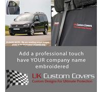 VW Caddy Maxi Vita Kombi (2008-2020) 3Rd Fila Seat Cover Inc Ricamo 763 Bem