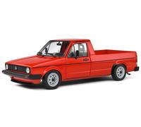 VW Caddy MK 1 1983 rosso modello di auto S1803511 Solido 1:18
