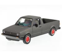 VW Caddy MK1 Pritsche mattgrigio modello di auto 452033600 Schuco 1:64