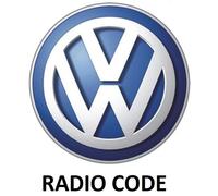VW CODICE per Radio Autoradio decodifica Volkswagen SAFE RCD RNS Navi a Distanza