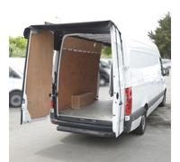 VW Crafter Posteriore Baule Porta Portellone Tendalino Riparo Cover (Tutti Anni)