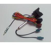 VW DAL 2003 CONNETTORE AUTORADIO CON ADATTATORE ANTENNA diversity 2 attacchi