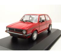 VW Golf 1 2-Türer 1980 Rosso Modellino Auto 1:43 Maxichamps