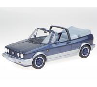 VW Golf 1 Cabrio Bel Air 1992 blu modellino 188404 Norev 1:18