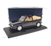 VW Golf 1 Cabrio 1992 Nero Modellino Auto 1:18 Norev
