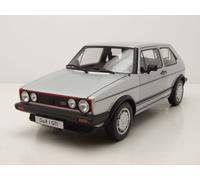 VW Golf 1 GTI Pirelli 1982 Modello Auto 1:18 Welly Argento, Die-Cast