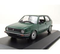 VW Golf 2 1985 Verde Metallico Modellino 1:43 Maxichamps